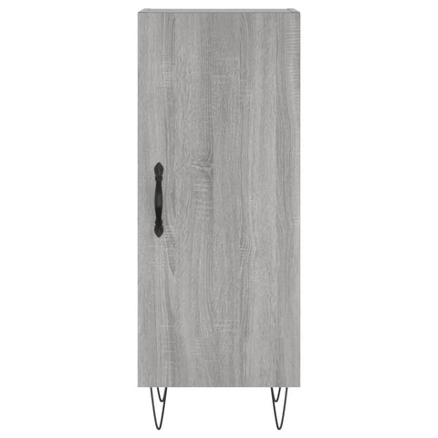 vidaXL Highboard Grau Sonoma 34,5x34x180 cm Holzwerkstoff