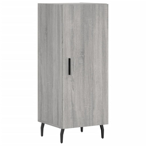 vidaXL Highboard Grau Sonoma 34,5x34x180 cm Holzwerkstoff