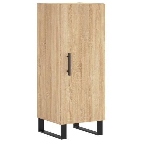 vidaXL Highboard Sonoma-Eiche 34,5x34x180 cm Holzwerkstoff