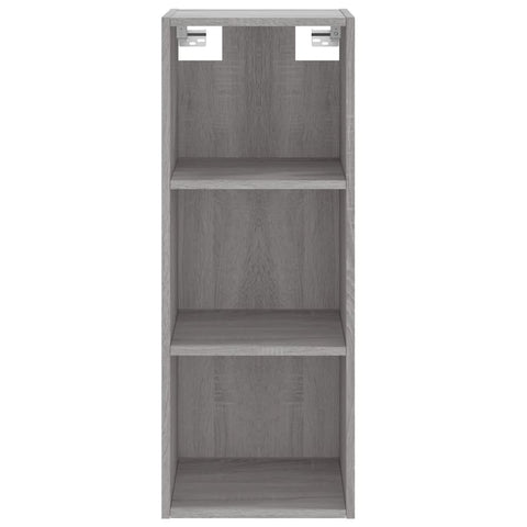 vidaXL Highboard Grau Sonoma 34,5x34x180 cm Holzwerkstoff