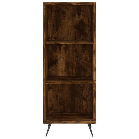 vidaXL Highboard Räuchereiche 34,5x32,5x180 cm Holzwerkstoff