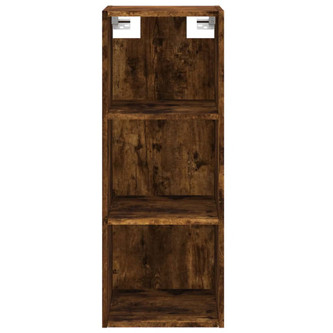 vidaXL Highboard Räuchereiche 34,5x32,5x180 cm Holzwerkstoff