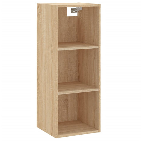 vidaXL Highboard Sonoma-Eiche 34,5x32,5x180 cm Holzwerkstoff