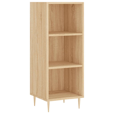 vidaXL Highboard Sonoma-Eiche 34,5x32,5x180 cm Holzwerkstoff