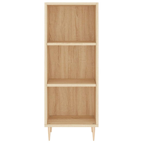 vidaXL Highboard Sonoma-Eiche 34,5x32,5x180 cm Holzwerkstoff