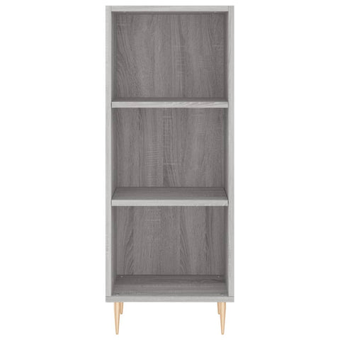 vidaXL Highboard Grau Sonoma 34,5x32,5x180 cm Holzwerkstoff