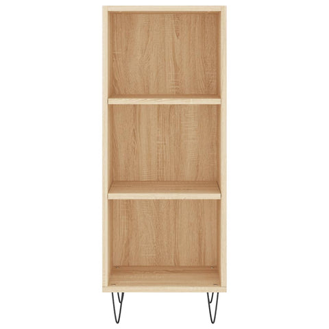 vidaXL Highboard Sonoma-Eiche 34,5x32,5x180 cm Holzwerkstoff