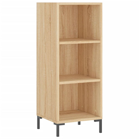 vidaXL Highboard Sonoma-Eiche 34,5x32,5x180 cm Holzwerkstoff