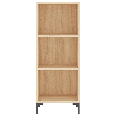 vidaXL Highboard Sonoma-Eiche 34,5x32,5x180 cm Holzwerkstoff