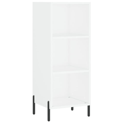 vidaXL Highboard Hochglanz-Weiß 34,5x32,5x180 cm Holzwerkstoff