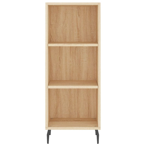 vidaXL Highboard Sonoma-Eiche 34,5x32,5x180 cm Holzwerkstoff