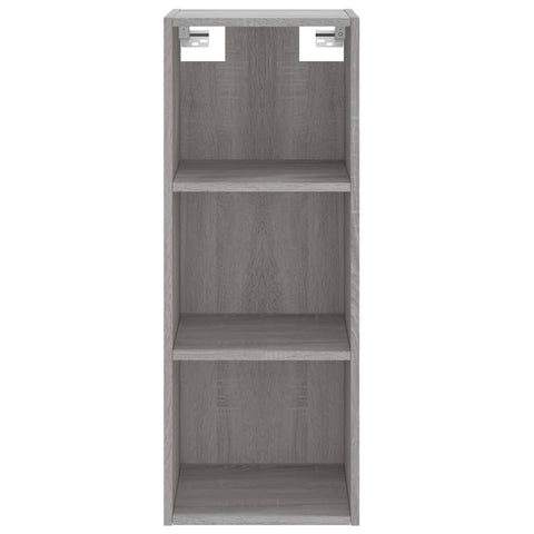 Highboard Grau Sonoma 34,5x32,5x180 cm Holzwerkstoff