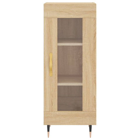 vidaXL Highboard Sonoma-Eiche 34,5x34x180 cm Holzwerkstoff