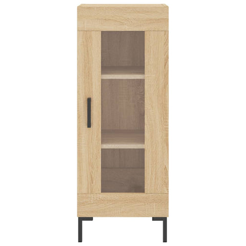 vidaXL Highboard Sonoma-Eiche 34,5x34x180 cm Holzwerkstoff