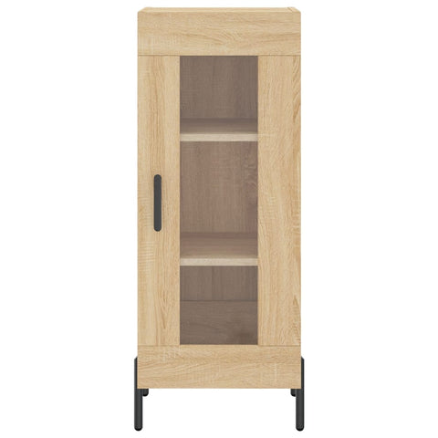 vidaXL Highboard Sonoma-Eiche 34,5x34x180 cm Holzwerkstoff