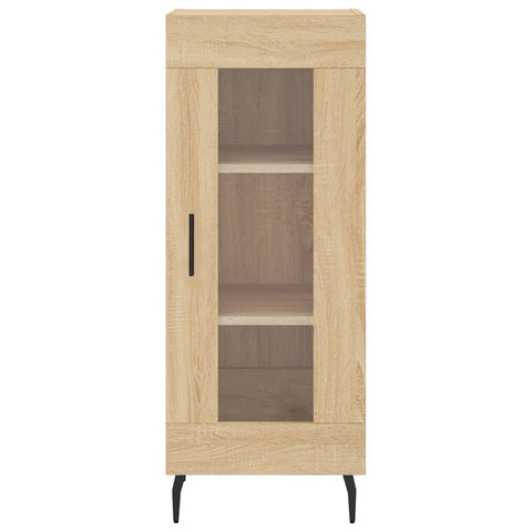 vidaXL Highboard Sonoma-Eiche 34,5x34x180 cm Holzwerkstoff