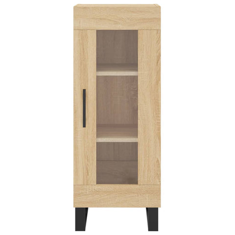 vidaXL Highboard Sonoma-Eiche 34,5x34x180 cm Holzwerkstoff