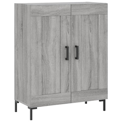 vidaXL Highboard Grau Sonoma 69,5x34x180 cm Holzwerkstoff