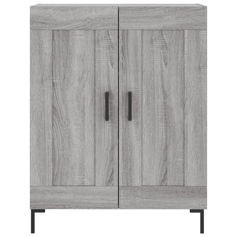 vidaXL Highboard Grau Sonoma 69,5x34x180 cm Holzwerkstoff