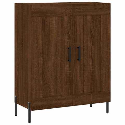 vidaXL Highboard Braun Eichen-Optik 69,5x34x180 cm Holzwerkstoff