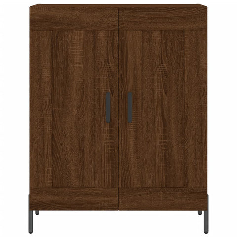 vidaXL Highboard Braun Eichen-Optik 69,5x34x180 cm Holzwerkstoff