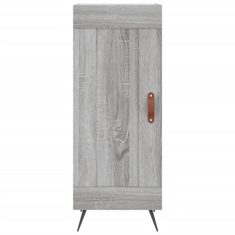 vidaXL Highboard Grau Sonoma 34,5x34x180 cm Holzwerkstoff