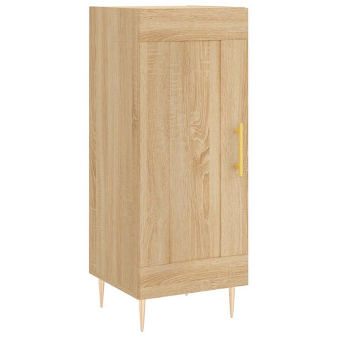 vidaXL Highboard Sonoma-Eiche 34,5x34x180 cm Holzwerkstoff