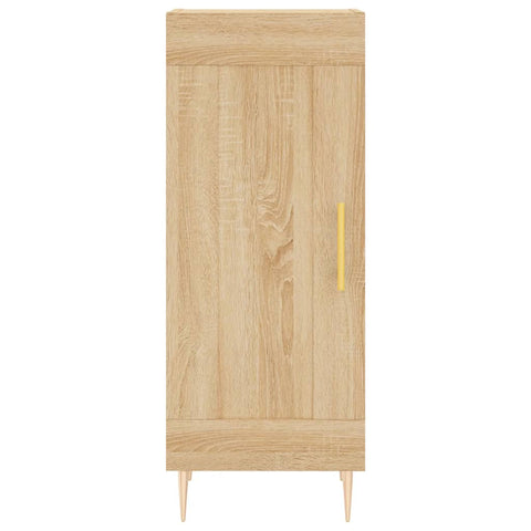 vidaXL Highboard Sonoma-Eiche 34,5x34x180 cm Holzwerkstoff