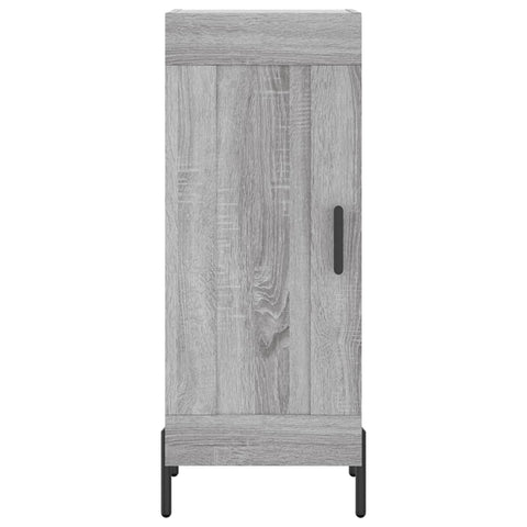 vidaXL Highboard Grau Sonoma 34,5x34x180 cm Holzwerkstoff