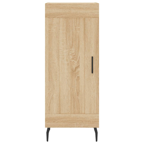 vidaXL Highboard Sonoma-Eiche 34,5x34x180 cm Holzwerkstoff