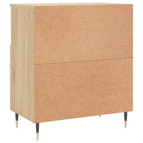 vidaXL Sideboards 2 Stk. Sonoma-Eiche Holzwerkstoff