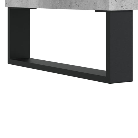 vidaXL Sideboards 2 Stk. Betongrau Holzwerkstoff