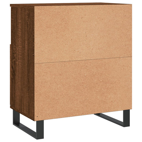 vidaXL Sideboards 2 Stk. Braun Eichen-Optik Holzwerkstoff