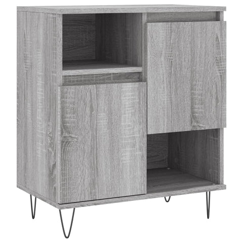 Sideboards 3 Stk. Grau Sonoma Holzwerkstoff