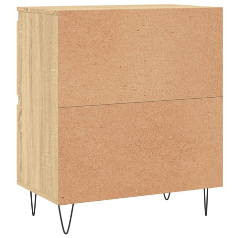 vidaXL Sideboards 2 Stk. Sonoma-Eiche Holzwerkstoff