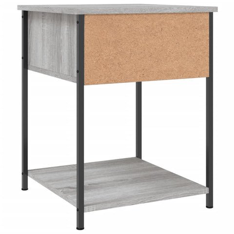 vidaXL Nachttisch Grau Sonoma 44x45x58 cm Holzwerkstoff