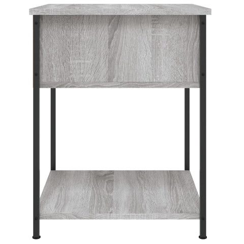 vidaXL Nachttische 2 Stk. Grau Sonoma 44x45x58 cm Holzwerkstoff