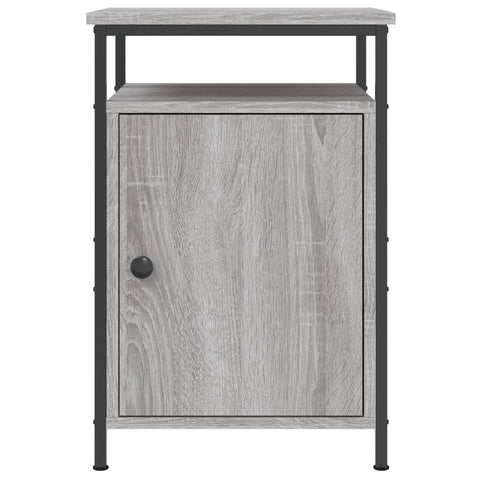 vidaXL Nachttisch Grau Sonoma 40x42x60 cm Holzwerkstoff