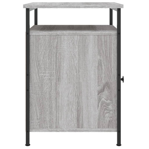 vidaXL Nachttisch Grau Sonoma 40x42x60 cm Holzwerkstoff