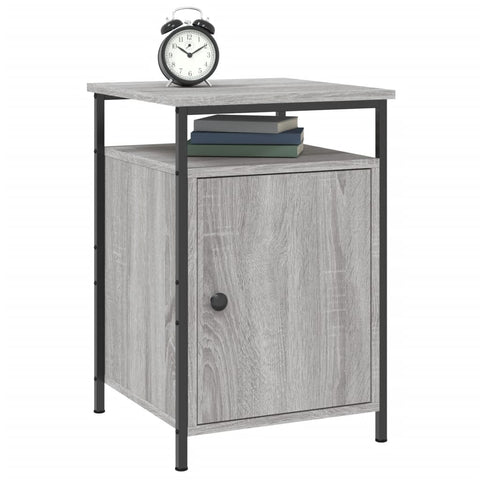 vidaXL Nachttische 2 Stk. Grau Sonoma 40x42x60 cm Holzwerkstoff