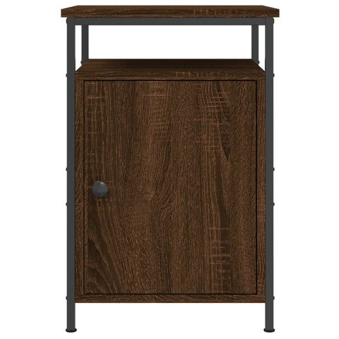 vidaXL Nachttisch Braun Eichen-Optik 40x42x60 cm Holzwerkstoff