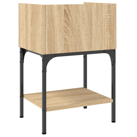 vidaXL Nachttisch Sonoma-Eiche 40,5x31x60 cm Holzwerkstoff