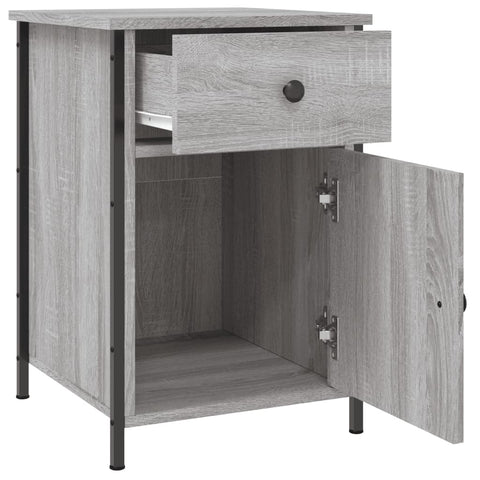 vidaXL Nachttisch Grau Sonoma 40x42x60 cm Holzwerkstoff