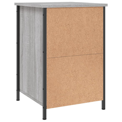 vidaXL Nachttisch Grau Sonoma 40x42x60 cm Holzwerkstoff