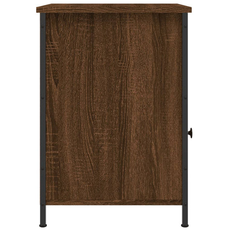 vidaXL Nachttisch Braun Eichen-Optik 40x42x60 cm Holzwerkstoff