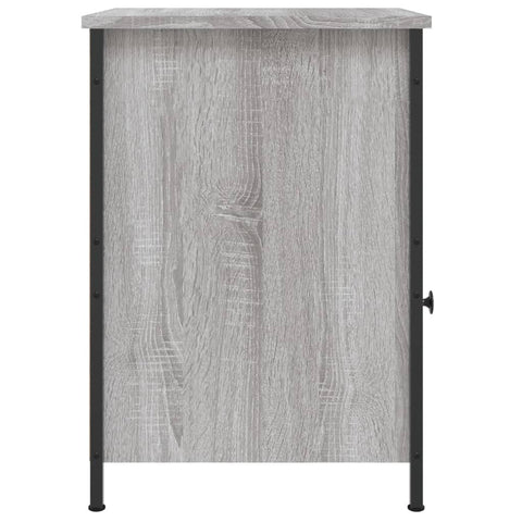 vidaXL Nachttisch Grau Sonoma 40x42x60 cm Holzwerkstoff