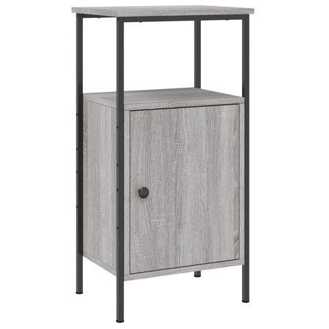 vidaXL Nachttische 2 Stk. Grau Sonoma 41x31x80 cm Holzwerkstoff