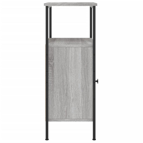 vidaXL Nachttische 2 Stk. Grau Sonoma 41x31x80 cm Holzwerkstoff