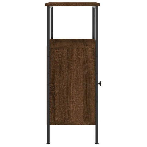 vidaXL Nachttische 2 Stk. Braun Eichen-Optik 41x31x80 cm Holzwerkstoff