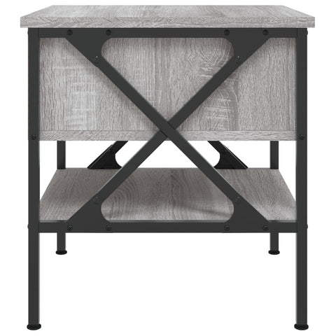 vidaXL Nachttische 2 Stk. Grau Sonoma 40x42x45 cm Holzwerkstoff